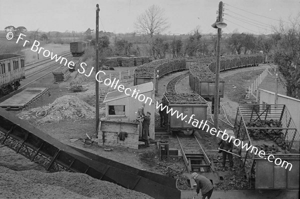 LOADING TURF TRAIN NEAR PORTARLINGTON